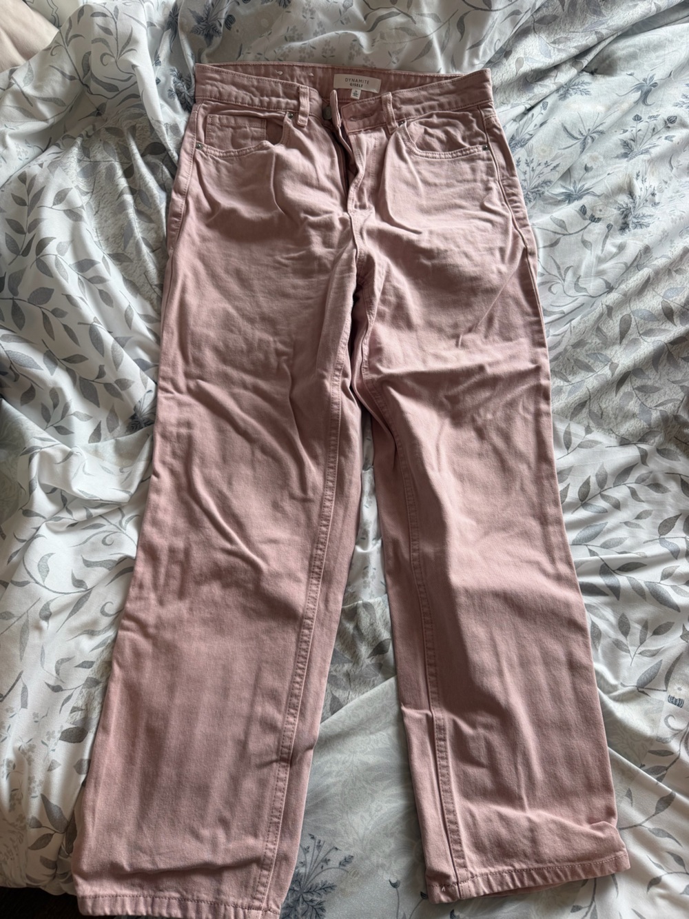 Mauve Pink Stretch Leggings